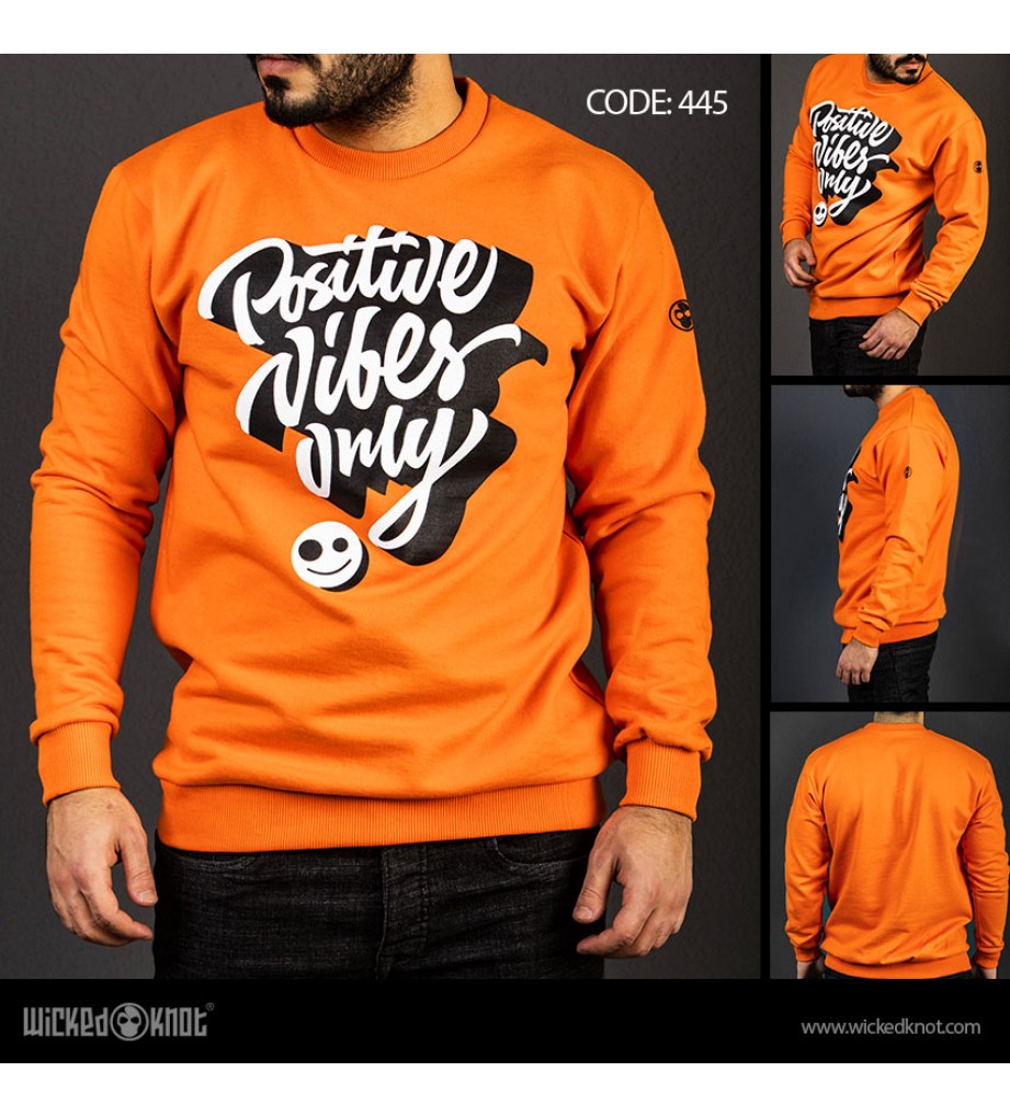 Positive Vibes  Crewneck Sweater  